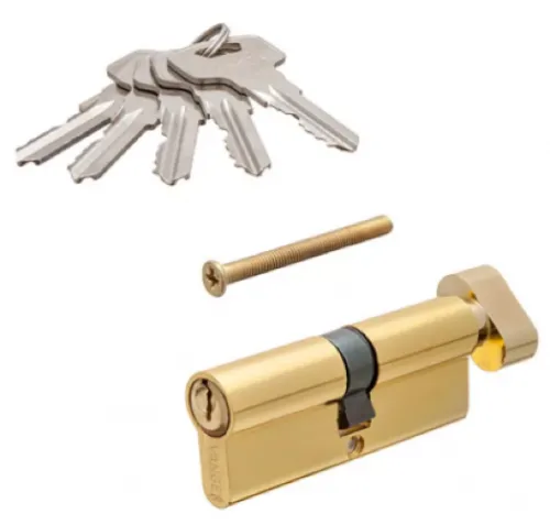 Цилиндровый механизм Vanger EL-60-С-G-Skinpack золотой, 30/30, 60мм