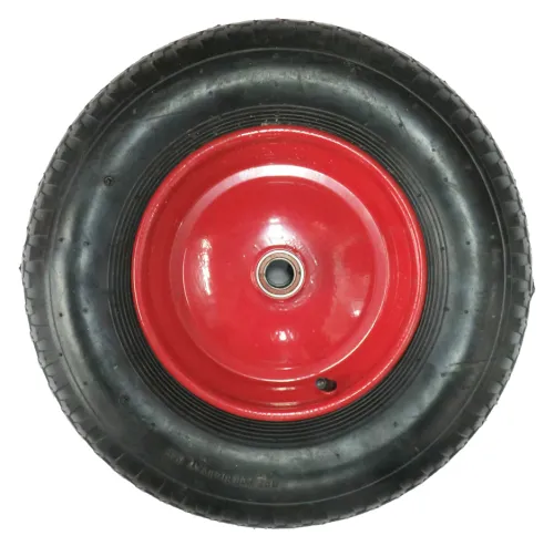 Колесо промышленное MIXTON / Микстон WB5009M пневматическое для тачки, из металла, диаметр 390мм / фурнитура