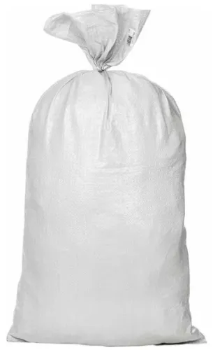 Мешок строительный белый полипропилен 105х55см, до 50кг