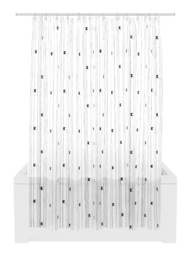 Штора для ванной Fora / Фора KITTENS, PEVA, размером 180х180см / товары для дома