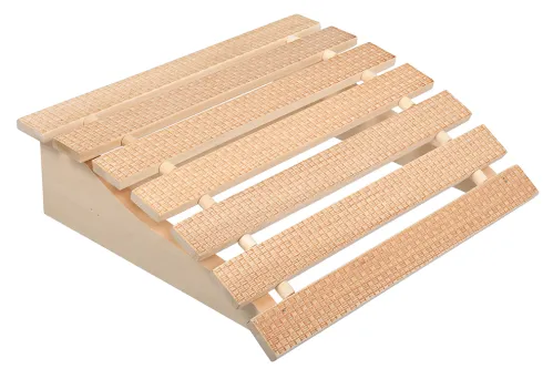 Подголовник для бани Банные штучки Рогожка мягкий, из древесины липы, бежевый, 35×30×10см / товары для дома