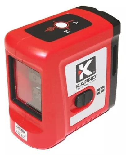Лазерный уровень KAPRO / Капро 862 с треногой, батарейки АА, 2 красных луча, 50м, ±0.3мм/м, IP54 / нивелир