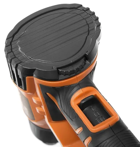 Строительный фен DAEWOO / Дэу DAF 2200 пистолетный, с регулировкой температуры, в кейсе, оранжевый, 50-550°С, 500л/мин, 299.5х96х219мм, 2200Вт / инструменты