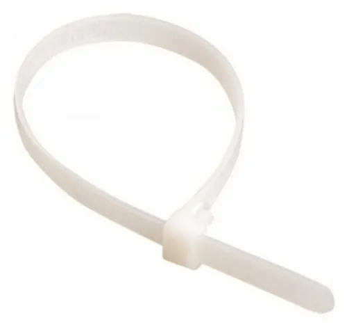 Хомут стяжка MIXTON нейлоновый белый 2.5×200мм 100шт