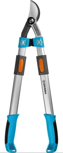 Сучкорез Grinda / Гринда F-900T плоскостной телескопический, с коваными лезвиями, стальной, 660мм / садовый инструмент