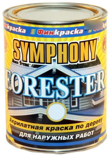 Фасадная краска Symphony Forester база A акриловая 0.9л
