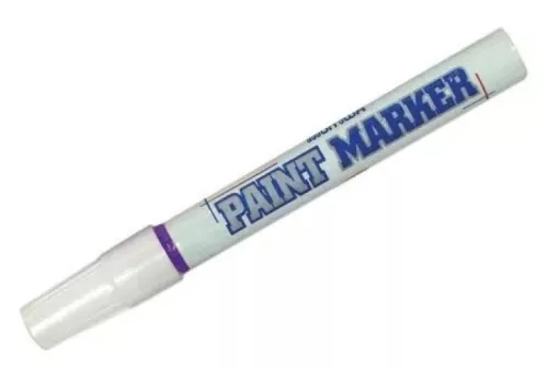 Маркер Munhwa / Мунхва PM-05 краска, в алюминиевом корпусе, белый, линия 4мм / инструменты