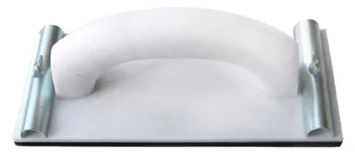 Терка строительная 888 пластмассовая, белая, 225x80мм