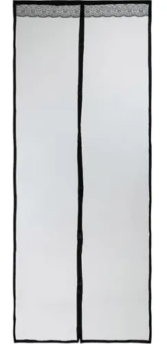 Москитная сетка Рыжий кот Капутомоскито на магнитах Птички на дверь из полиэстера, черный, размером 90х220см / товары для дома