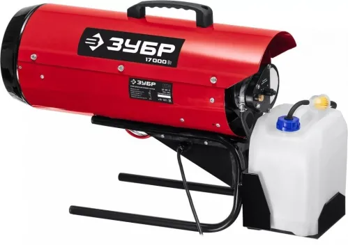 Тепловая пушка Зубр ДП-К6-17, дизельная, 17кВт, 170м²