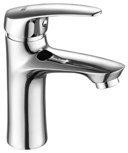 Смеситель Lemark / Лемарк Linara для раковины, однорычажный, из латуни, цвет хром, излив 100мм / сантехника