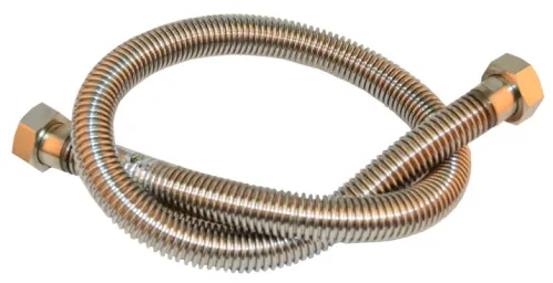 Подводка для газа TUBOFLEX сильфонная, гайка-гайка, 1/2", 0.5м