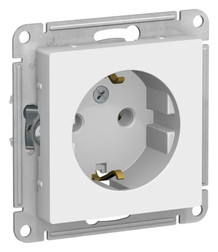 Розетка Schneider Electric Atlas Design ATN000143 1-местная, белая