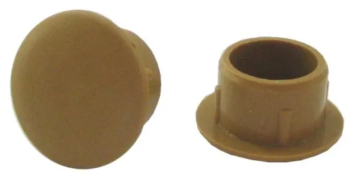 Заглушка декоративная Element, пластик, дуб, 10мм, 35шт