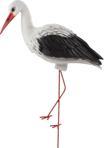 Фигурка садовая PARK / Парк Аист декоративная, из полистоуна, 50х33х15см / дом и сад