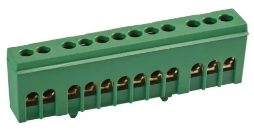 Нулевая шина Navigator NBB-I69-12KD/G, 12 контактов