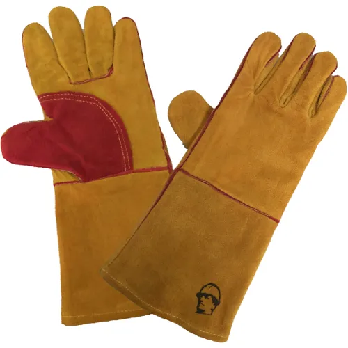 Краги сварщика особо прочные, флис и спилок, размер 10.5, КЕ1476