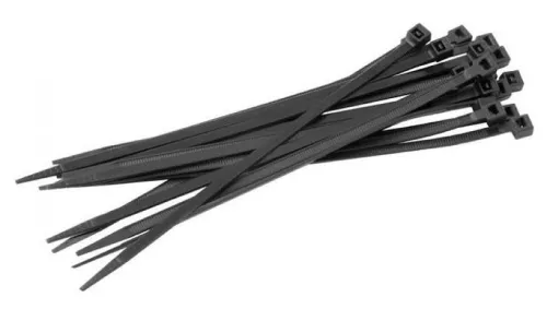 Хомут стяжка MIXTON нейлоновый, черный, 2.5×200мм, 100шт
