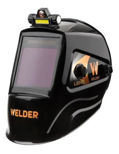 Маска сварщика WELDER F10 Lenz хамелеон с фонарем