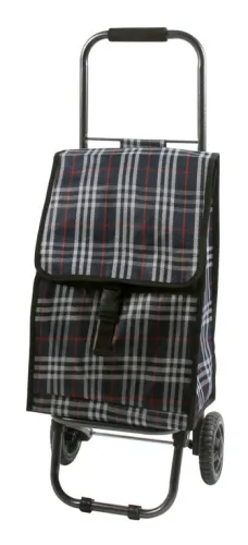 Сумка тележка Рыжий кот Tartan, полиэстер, 30кг, 002250