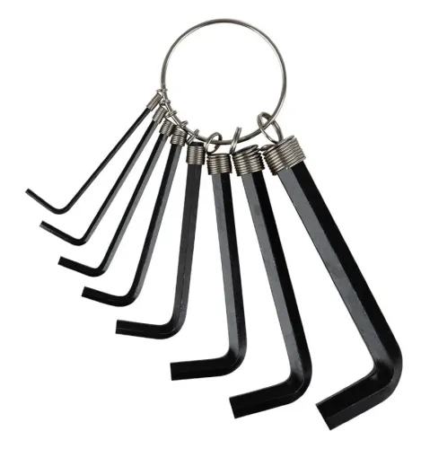 Набор ключей PARK / Парк шестигранных на кольце, из хромованадиевой стали, размер 1.5-8мм, 8шт. / инструменты