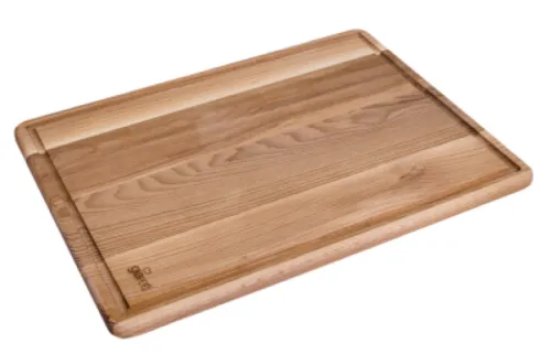 Доска разделочная Giaretti / Джаретти Natura прямоугольная, из дерева, бежевая, размером 320×240×15мм / товары для кухни