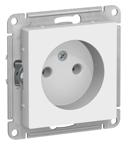 Розетка Schneider Electric Atlas Design ATN000141, белый, 16А