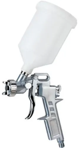Краскопульт пневматический Voylet / Войлет S-990G с верхним расположением бачка, сопло 1.8мм, распыление CONV, 600мл, 3.5бар / строительство и ремонт