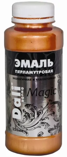 Эмаль Dali Decor Magic перламутровая бронза 0.25л