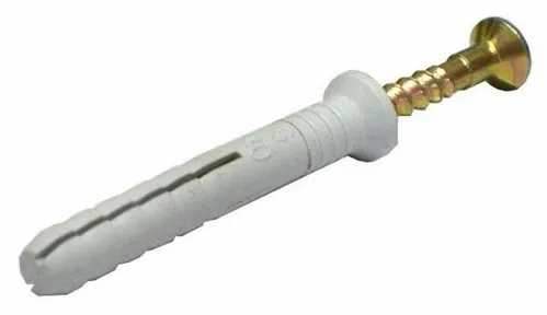 Дюбель гвоздь KEW / Кев потайной, нейлоновый, 5×40мм, 10шт. в упаковке / крепеж и фурнитура