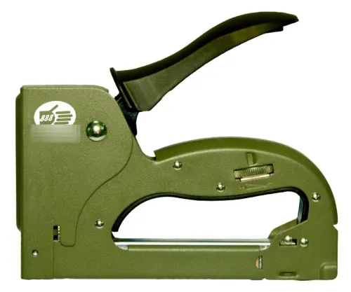 Степлер строительный 888, регулировка удара, металл, арт. 2410220