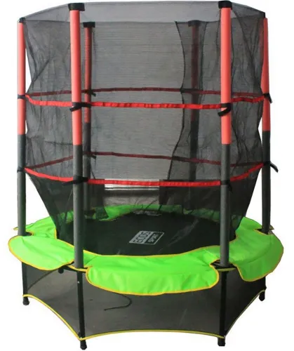 Батут каркасный ECOS ТХ-В7105С, стальные трубки, диаметр 137см