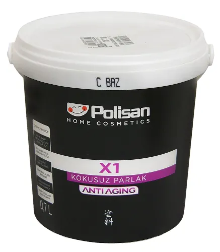 Эмаль Polisan X1 акриловая глянцевая база С 0.7л
