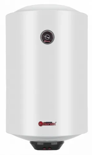 Водонагреватель накопительный Thermex / Термекс Thermo 80 V электрический, с баком из нержавеющей стали, белый, 751×459×445мм, 2.5кВт, 220В, IPX4, 80л / бойлер