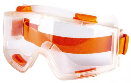 Очки защитные Amigo / Амиго Панорама закрытые для ремонтно-строительных работ, из поликарбоната, прозрачные / строительство и ремонт