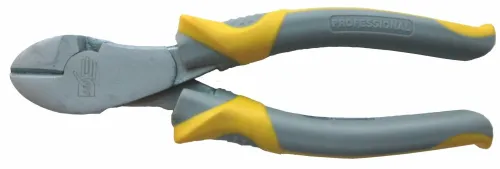 Бокорезы 888 усиленные, прямые, из легированной стали, серый, 180мм / кусачки