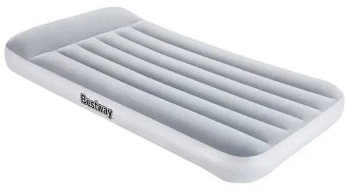 Матрас надувной Bestway 67556, полуторный, электронасос, серый