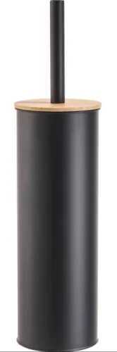 Ершик для унитаза Fora DARK, черный, FOR-BRUSH-1091BB