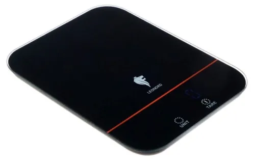 Кухонные весы Leonord LE-1706 сенсорные, 10кг, черные, 105022