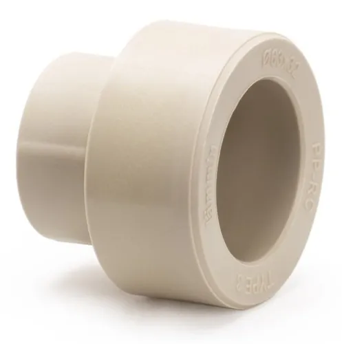 Муфта переходная Lammin / Ламмин наружная-внутренняя, полипропиленовая, серая, диаметр 63×32мм / фитинги