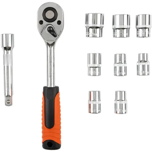 Ключ-трещотка PARK 1/2", углеродистая сталь, 255мм, 105062