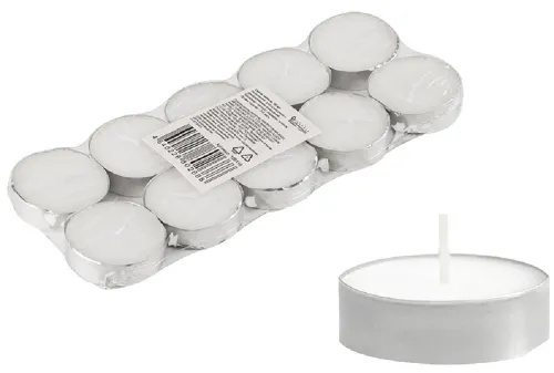 Свеча Волшебная Страна чайная, декоративная, 10шт, 106116