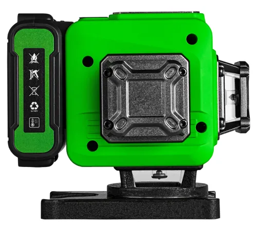 Лазерный уровень AMO / АМО LN 3D-360-2 аккумуляторный, 3 зеленых луча, 25м, ±1.0мм/м, IP54 / нивелир