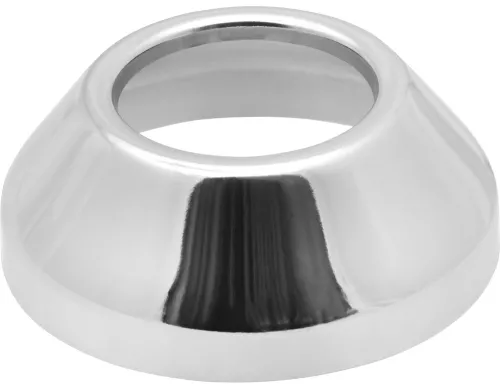 Чашка отражатель MasterProf / МастерПроф декоративная, из нержавеющей стали, серая, диаметр отверстия 40мм, 1шт. / сантехника