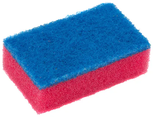 Губка для посуды Рыжий кот Стандарт 75х45х25мм 5шт