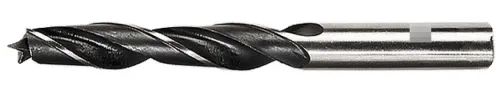 Сверло по дереву СИБРТЕХ спиральное, цилиндрический хвостовик, из углеродистой стали, диаметр 5мм, длина 85мм / инструменты