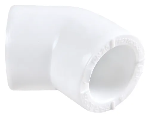 Угольник переходной РВК, полипропиленовый, 45°, 25мм
