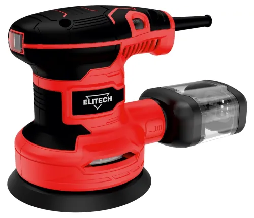 Шлифмашина Elitech МШЭ 031Э орбитальная, 125мм 350Вт регул. обороты