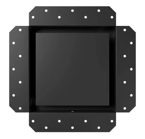 Вентилятор вытяжной ERA EXCELLENT, черный, воздуховод 100мм