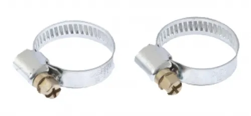 Хомут обжимной СИБРТЕХ, болтовой, металл, 20-32мм, 2шт